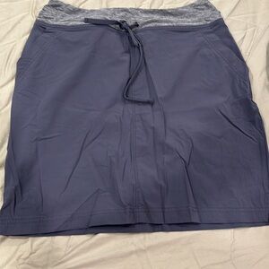 Skirt with built in shorts